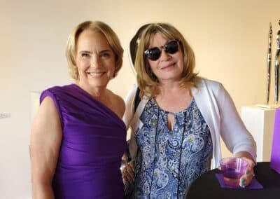 Guests celebrating at the A Walk Down Rushville book launch in La Jolla, April 2024